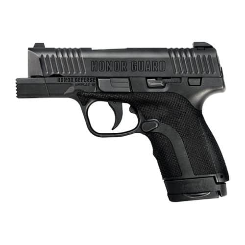 Honor Defense Honor Guard Subcompact, Semi-Automatic, 9mm, 3.2" Barrel, 7 & 8 Rounds FIST (Firearm with Integrated Standoff) Honor Defense Honor Guard Subcompact, Semi-Automatic, 9mm, 3.2" Barrel, 7 & 8 Rounds FIST (Firearm with Integrated Standoff)