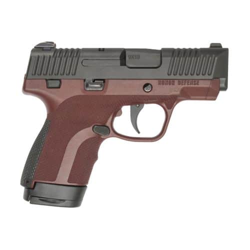 Honor Guard Subcompact, Semi-Automatic, 9mm, 3.2" Barrel, 7 & 8 Rounds Mahogany Frame Honor Guard Subcompact, Semi-Automatic, 9mm, 3.2" Barrel, 7 & 8 Rounds Mahogany Frame