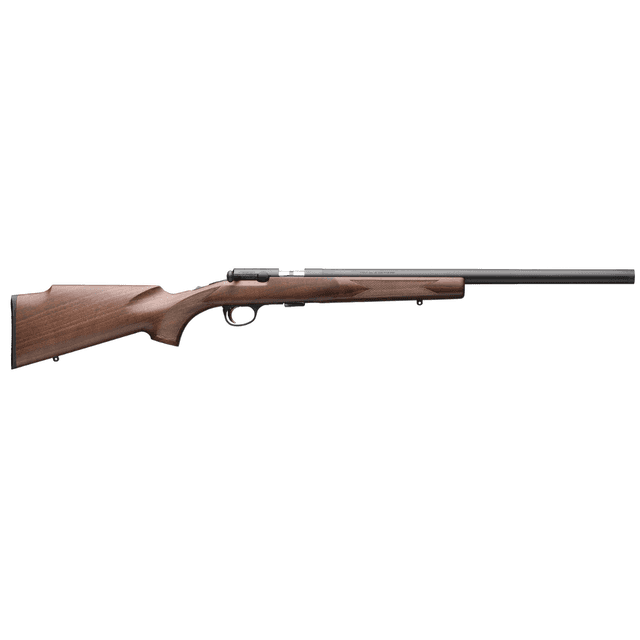 Browning T-Bolt Target SR 22 LR Rifle with 20" Matte Blued Heavy Bull Threaded Barrel - 025253202 Browning T-Bolt Target SR 22 LR Rifle with 20" Matte Blued Heavy Bull Threaded Barrel - 025253202