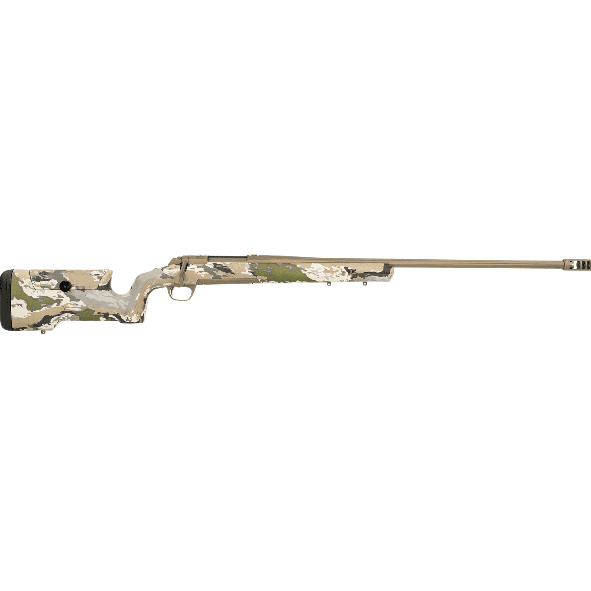 Browning X-Bolt Hells Canyon Max LR 28 Nosler Rifle with 26" Smoked Bronze Cerakote Fluted Barrel - 035555288 Browning X-Bolt Hells Canyon Max LR 28 Nosler Rifle with 26" Smoked Bronze Cerakote Fluted Barrel - 035555288