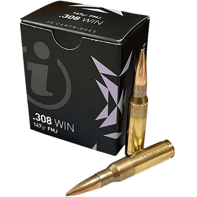 Ammo Inc IGMAN30820 Igman 308 Win 147 gr Full Metal Jacket 20 Per Box Ammo Inc IGMAN30820 Igman 308 Win 147 gr Full Metal Jacket 20 Per Box