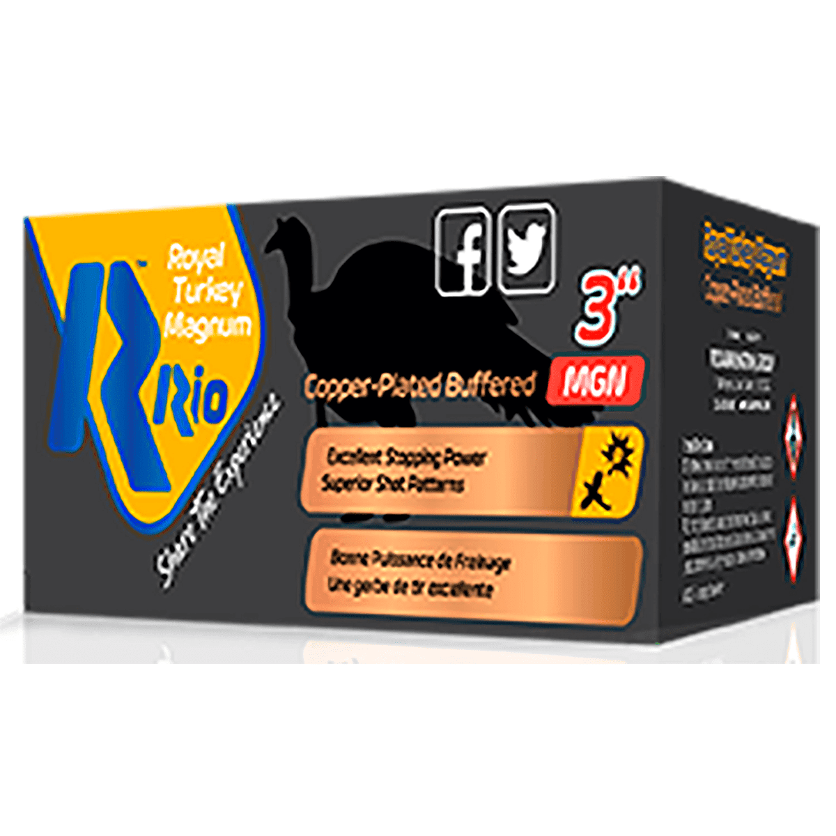 Rio Ammunition RTBCM506 Royal Turkey 12 Gauge 1 3/4 oz 6 Shot 10 Per Box Rio Ammunition RTBCM506 Royal Turkey 12 Gauge 1 3/4 oz 6 Shot 10 Per Box
