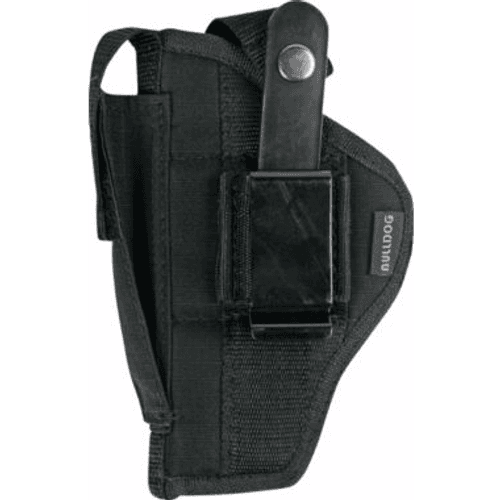 Bulldog FSN1 Extreme OWB Black Nylon Belt Loop/Clip Fits Ruger LCP/Beretta 21 Bobcat Ambidextrous Bulldog FSN1 Extreme OWB Black Nylon Belt Loop/Clip Fits Ruger LCP/Beretta 21 Bobcat Ambidextrous