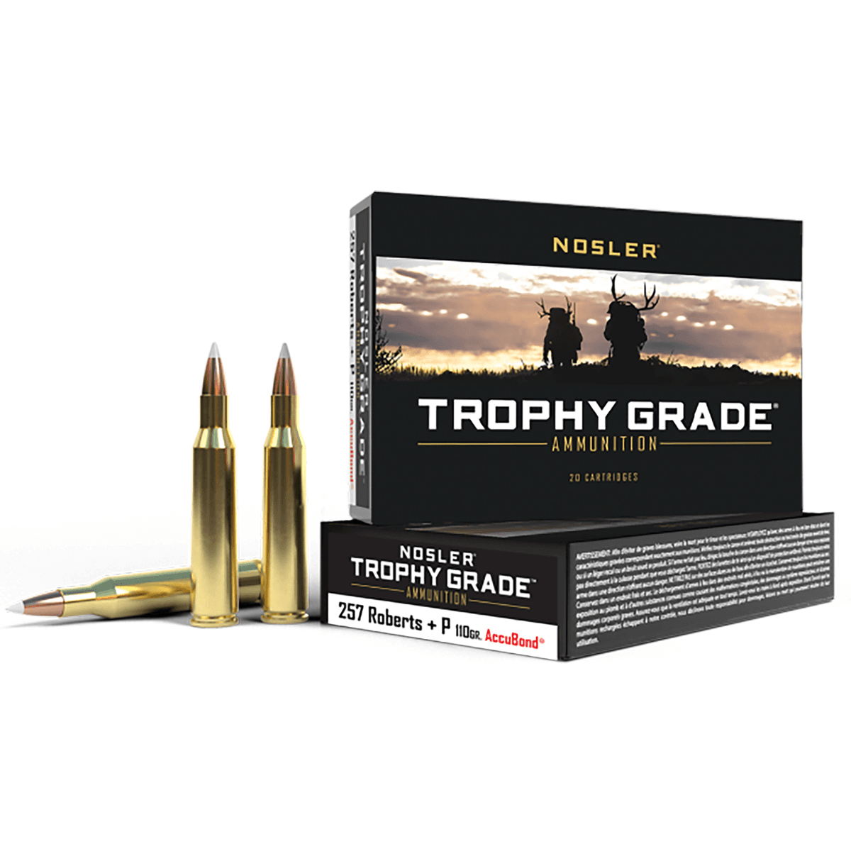 Nosler Trophy Grade 257 Roberts 110 gr AccuBond - 60010 Nosler Trophy Grade 257 Roberts 110 gr AccuBond - 60010