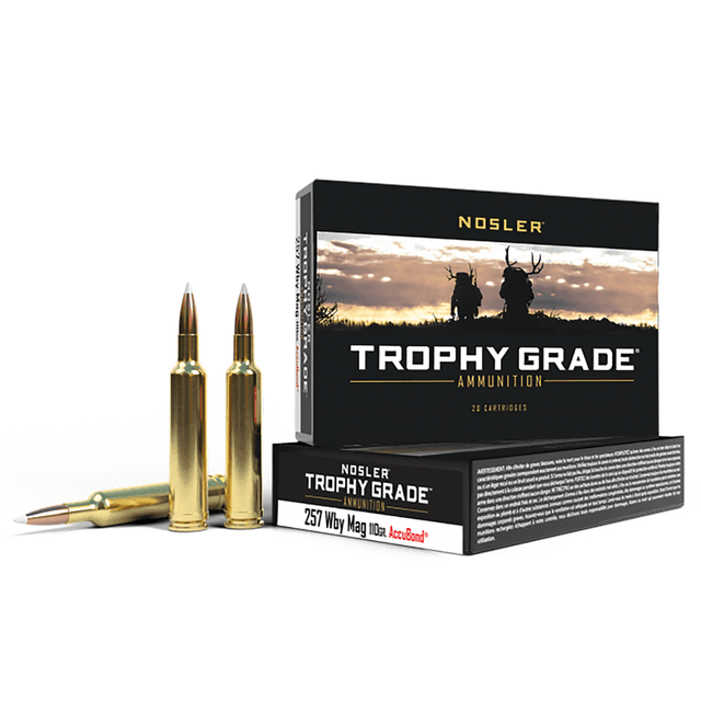 Nosler Trophy Grade 257 Wthby Mag 110 gr AccuBond - 60012 Nosler Trophy Grade 257 Wthby Mag 110 gr AccuBond - 60012