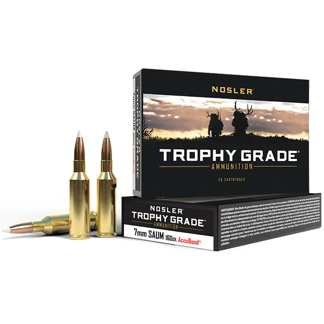 Nosler Trophy Grade 7mm Rem SA Ultra Mag 160 gr Spitzer Partition - 60045 Nosler Trophy Grade 7mm Rem SA Ultra Mag 160 gr Spitzer Partition - 60045