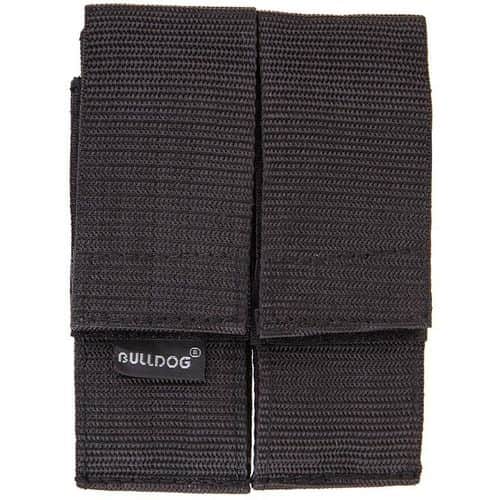 Bulldog WMAGL Double Mag Holder Black Nylon Belt Loop Bulldog WMAGL Double Mag Holder Black Nylon Belt Loop