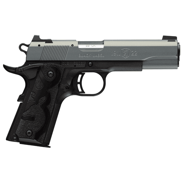 Browning 1911-22 Black Label 22 LR Pistol with 4.25" Matte Stainless Steel Barrel - 051899490 Browning 1911-22 Black Label 22 LR Pistol with 4.25" Matte Stainless Steel Barrel - 051899490