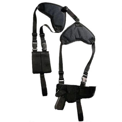 Bulldog WSHD7 Deluxe Shoulder Harness Black Nylon Harness Fits Glock 19 Fits 2-4" Barrel Ambidextrous Bulldog WSHD7 Deluxe Shoulder Harness Black Nylon Harness Fits Glock 19 Fits 2-4" Barrel Ambidextrous