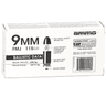 Ammo Inc 9115FMJTR50 9mm 115 gr Full Metal Jacket 50 Per Box Ammo Inc 9115FMJTR50 9mm 115 gr Full Metal Jacket 50 Per Box
