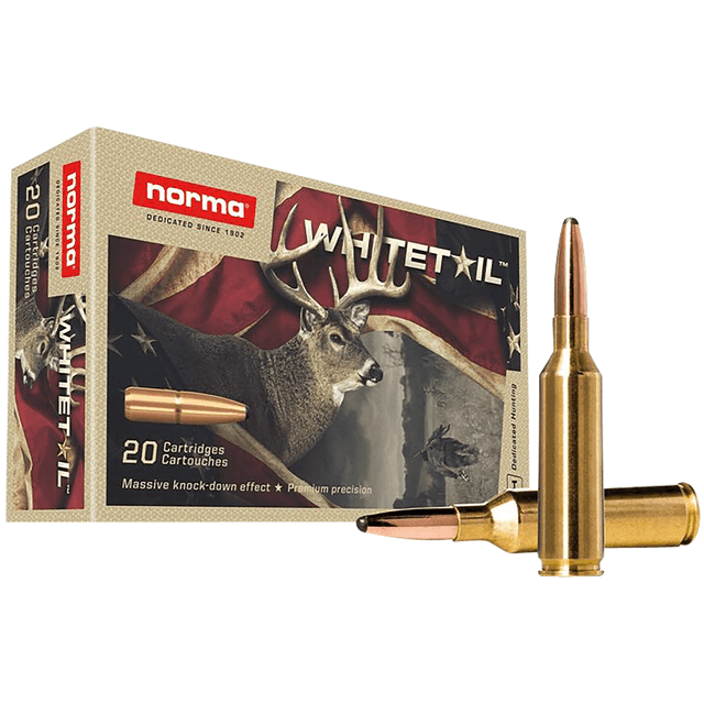 Norma Ammunition 20166592 Dedicated Hunting Whitetail 6.5 PRC 140 gr Pointed Soft Point 20 Per Box Norma Ammunition 20166592 Dedicated Hunting Whitetail 6.5 PRC 140 gr Pointed Soft Point 20 Per Box