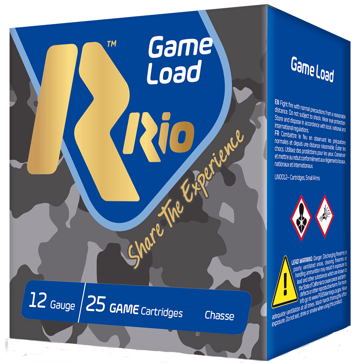 Rio Ammunition SG3275 Game Load Super Game High Velocity 12 Gauge 2.75" 1 1/8 oz 7.5 Shot 25 Per Box Rio Ammunition SG3275 Game Load Super Game High Velocity 12 Gauge 2.75" 1 1/8 oz 7.5 Shot 25 Per Box