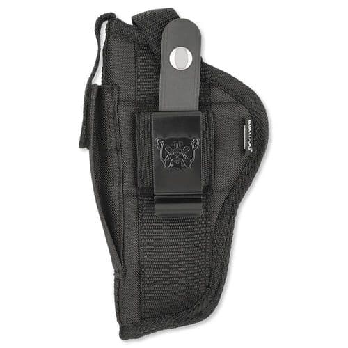 Bulldog FSN31 Extreme OWB Black Nylon Belt Loop/Clip Fits Hi-Point 45/40 Fits 4-4.50" Barrel Ambidextrous Bulldog FSN31 Extreme OWB Black Nylon Belt Loop/Clip Fits Hi-Point 45/40 Fits 4-4.50" Barrel Ambidextrous