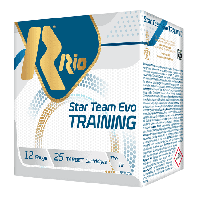 Rio Ammunition STT24LT8 Star Team Training 24 Light 12 Gauge 2.75" 7/8 oz 8 Shot 25 Bx Rio Ammunition STT24LT8 Star Team Training 24 Light 12 Gauge 2.75" 7/8 oz 8 Shot 25 Bx