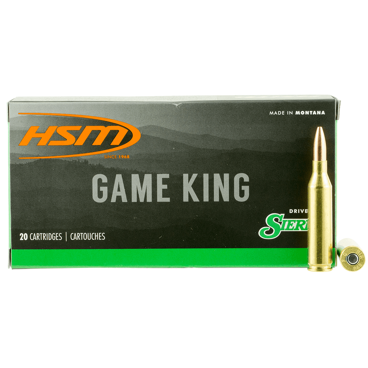 HSM 2439N Game King 243 Win 85 gr Sierra GameKing Spitzer Boat Tail 20 Per Box HSM 2439N Game King 243 Win 85 gr Sierra GameKing Spitzer Boat Tail 20 Per Box