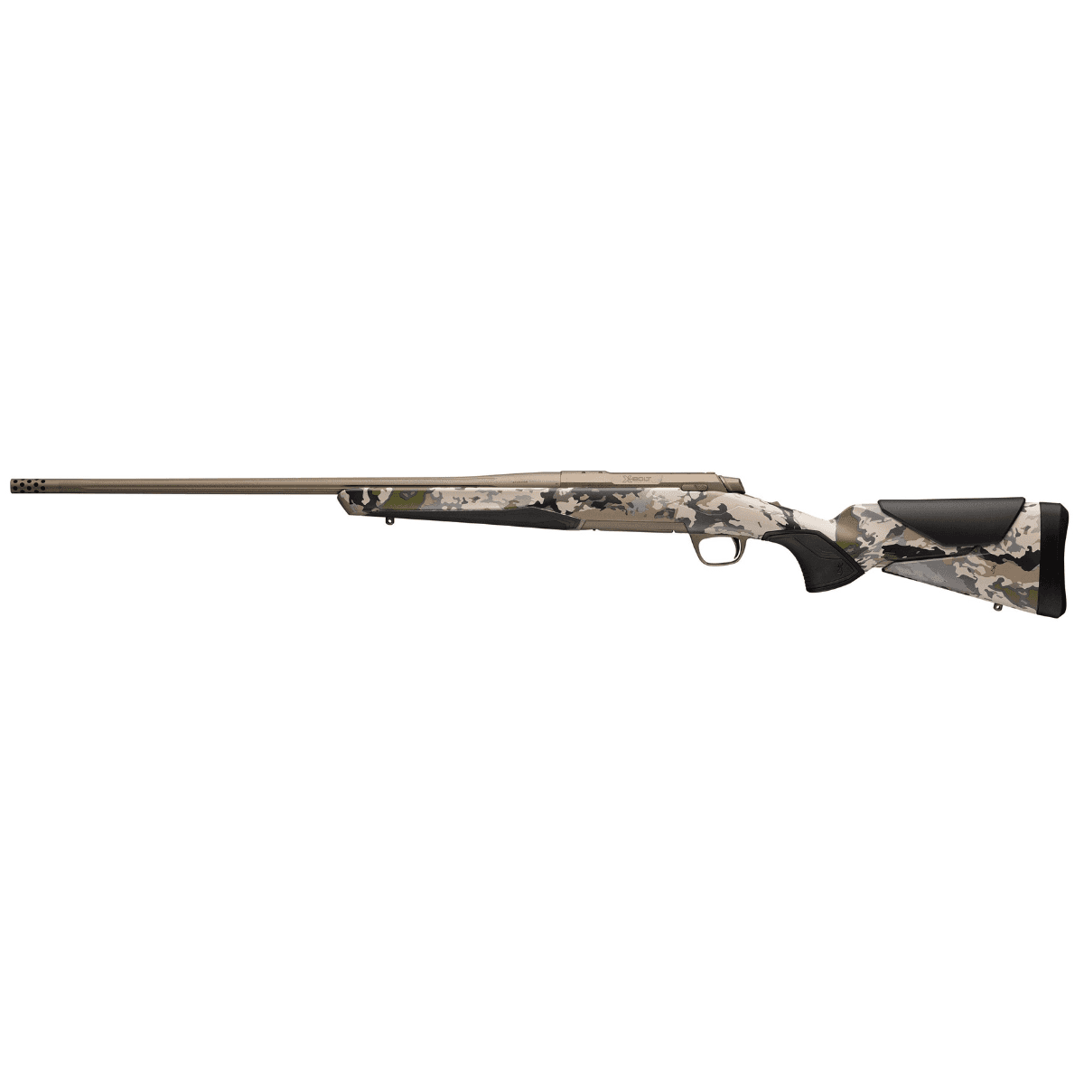 Browning X-Bolt 2 Speed 6.8 Western Rifle with 24" Smoked Bronze Cerakote Fluted Sporter SR Barrel - 036006299 Browning X-Bolt 2 Speed 6.8 Western Rifle with 24" Smoked Bronze Cerakote Fluted Sporter SR Barrel - 036006299