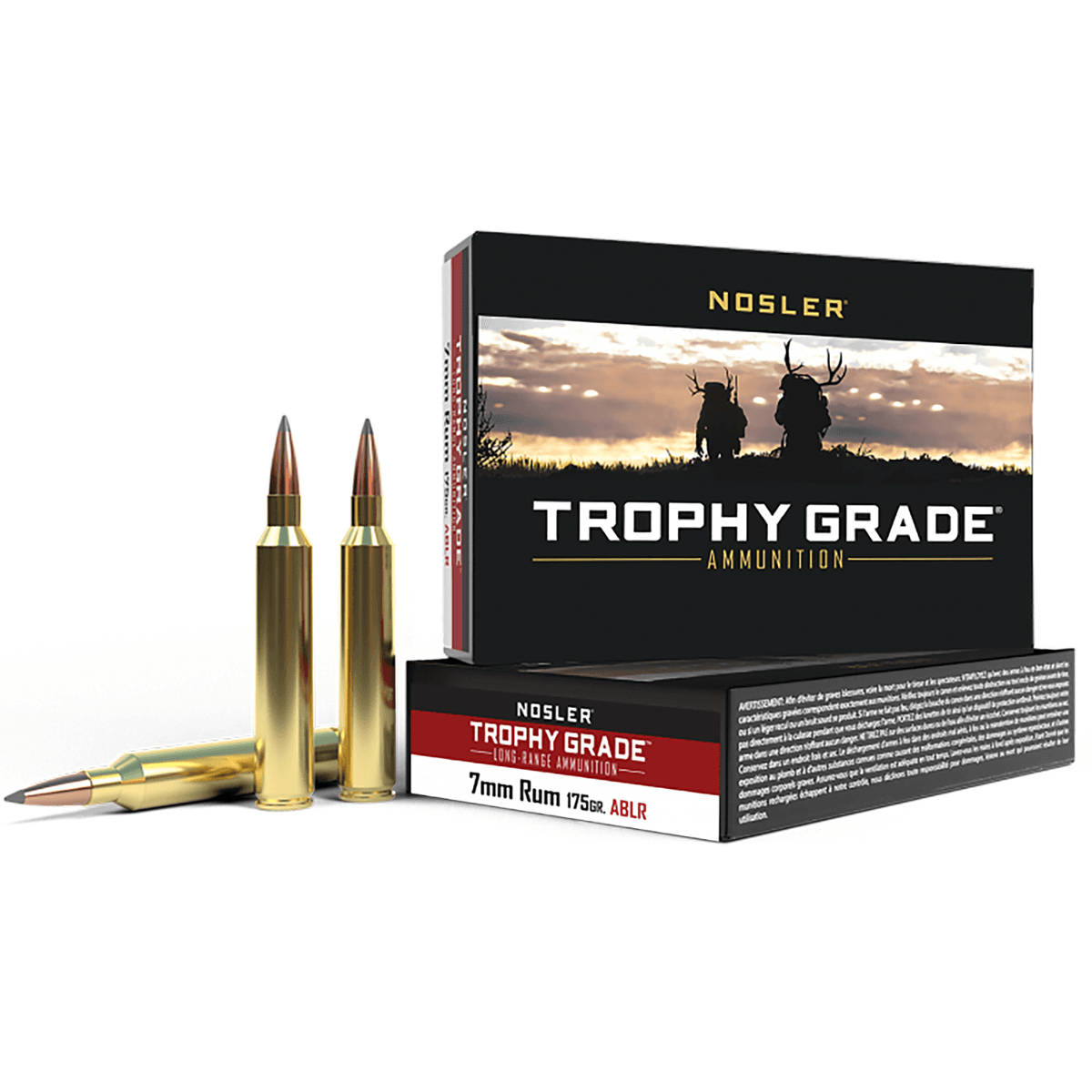 Nosler Trophy Grade Long-Range 7mm RUM 175 gr Spitzer AccuBond Long Range - 60120 Nosler Trophy Grade Long-Range 7mm RUM 175 gr Spitzer AccuBond Long Range - 60120