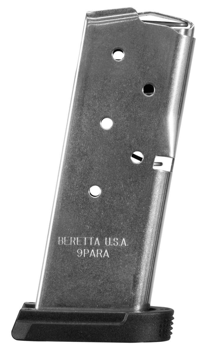 Beretta USA APX Floor Plate 9mm Luger Caliber Beretta APX Carry Polymer Black Magazine - JFAPXCARRY6 Beretta USA APX Floor Plate 9mm Luger Caliber Beretta APX Carry Polymer Black Magazine - JFAPXCARRY6