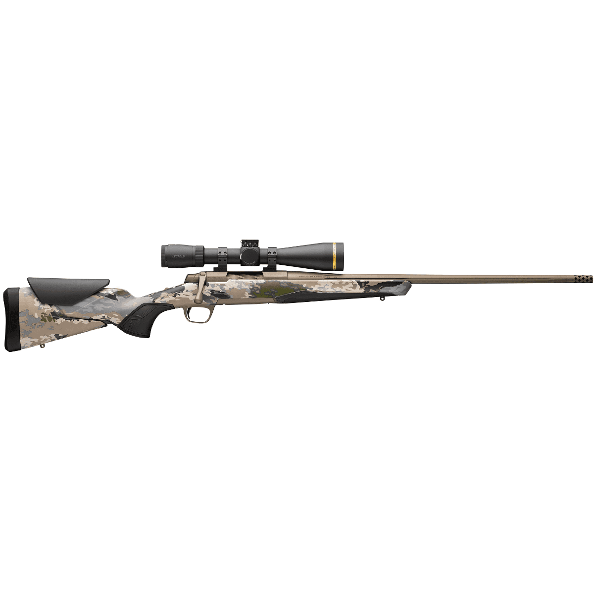 Browning X-Bolt 2 Speed 28 Nosler Rifle with 26" Smoked Bronze Cerakote Fluted Sporter SR Barrel - 036006288 Browning X-Bolt 2 Speed 28 Nosler Rifle with 26" Smoked Bronze Cerakote Fluted Sporter SR Barrel - 036006288