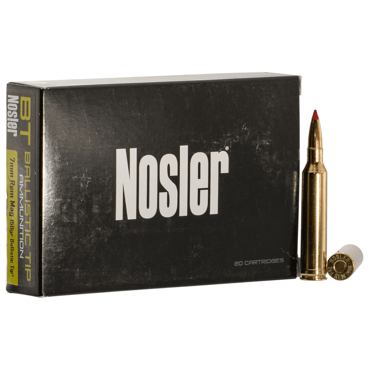 Nosler Ballistic Tip 7mm Rem Mag 150 gr Spitzer Ballistic Tip - 40045 Nosler Ballistic Tip 7mm Rem Mag 150 gr Spitzer Ballistic Tip - 40045