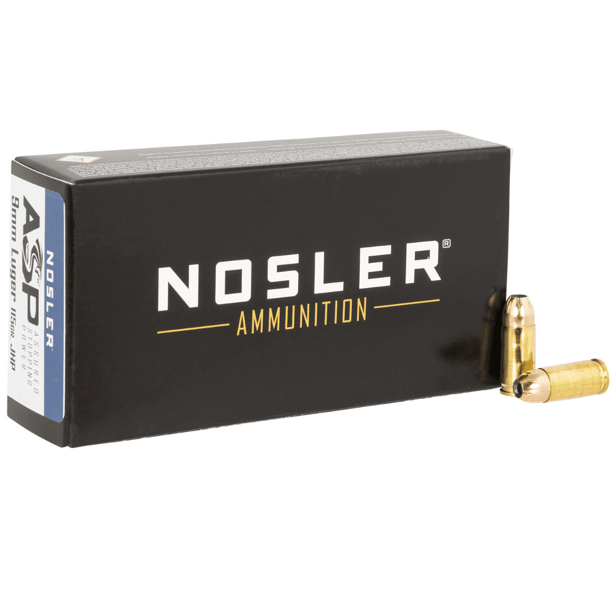 Nosler Assured Stopping Power Handgun 9mm Luger 115 gr Jacketed Hollow Point - 51017 Nosler Assured Stopping Power Handgun 9mm Luger 115 gr Jacketed Hollow Point - 51017