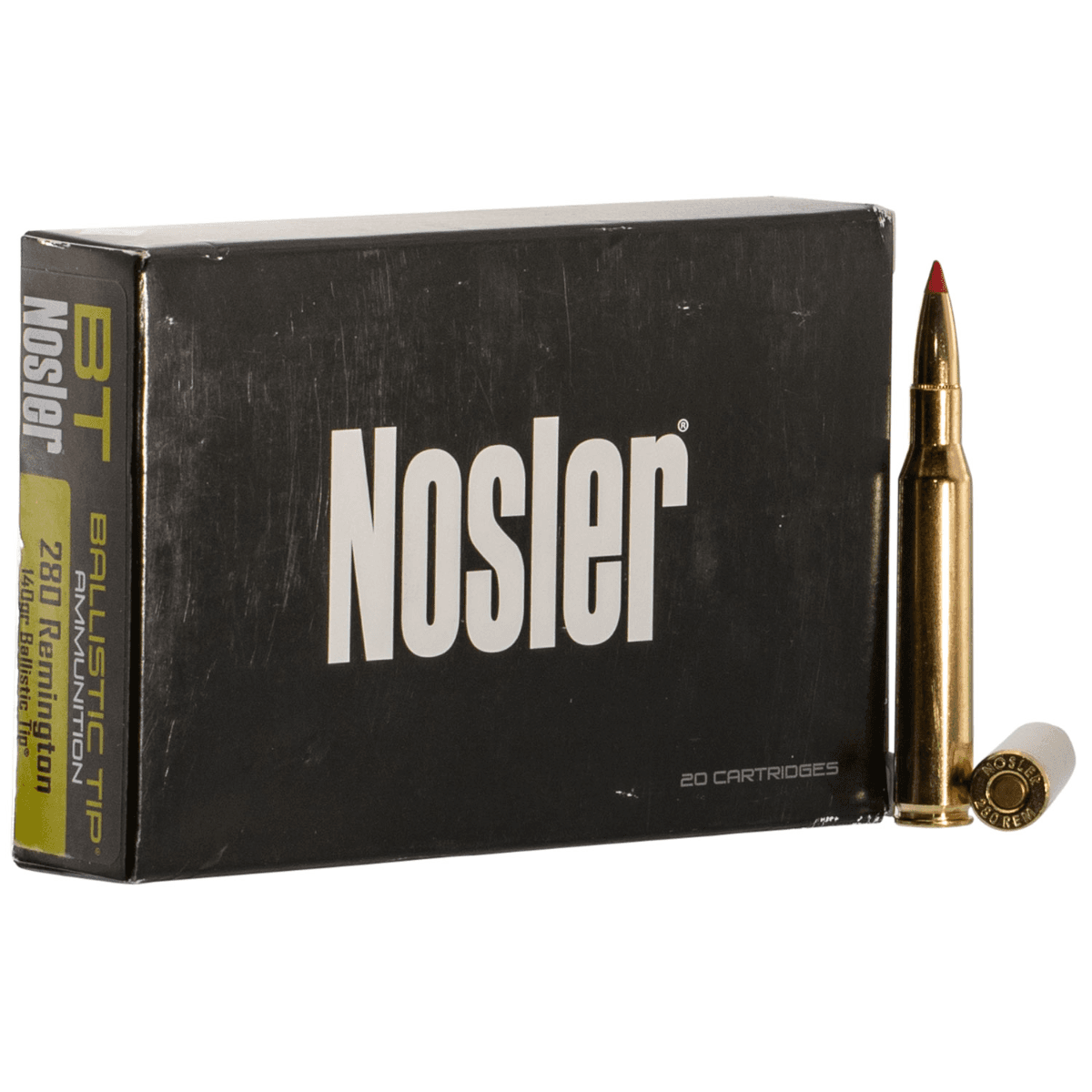 Nosler Ballistic Tip 280 Rem 140 gr Spitzer Ballistic Tip - 40073 Nosler Ballistic Tip 280 Rem 140 gr Spitzer Ballistic Tip - 40073