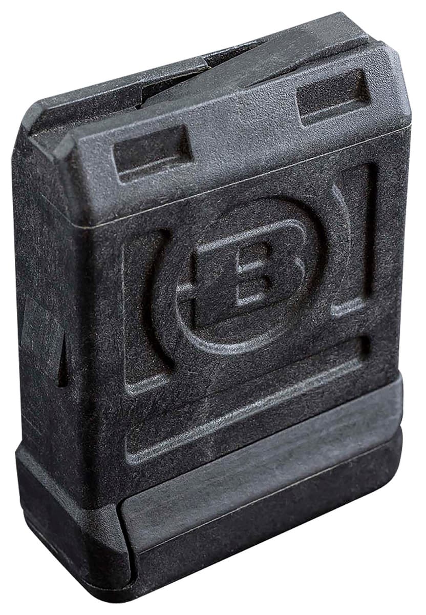 Bergara Rifles BMR 5rd 17 HMR 22 Mag Caliber Single Stack Black Polymer Magazine - BA0028 Bergara Rifles BMR 5rd 17 HMR 22 Mag Caliber Single Stack Black Polymer Magazine - BA0028