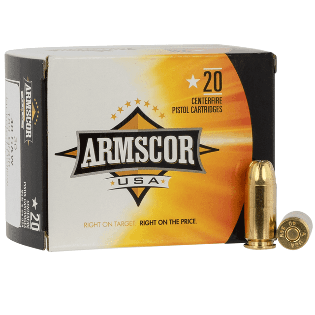 Armscor AC403N USA 40 S&W 180 gr Jacket Hollow Point 20 Per Box Armscor AC403N USA 40 S&W 180 gr Jacket Hollow Point 20 Per Box