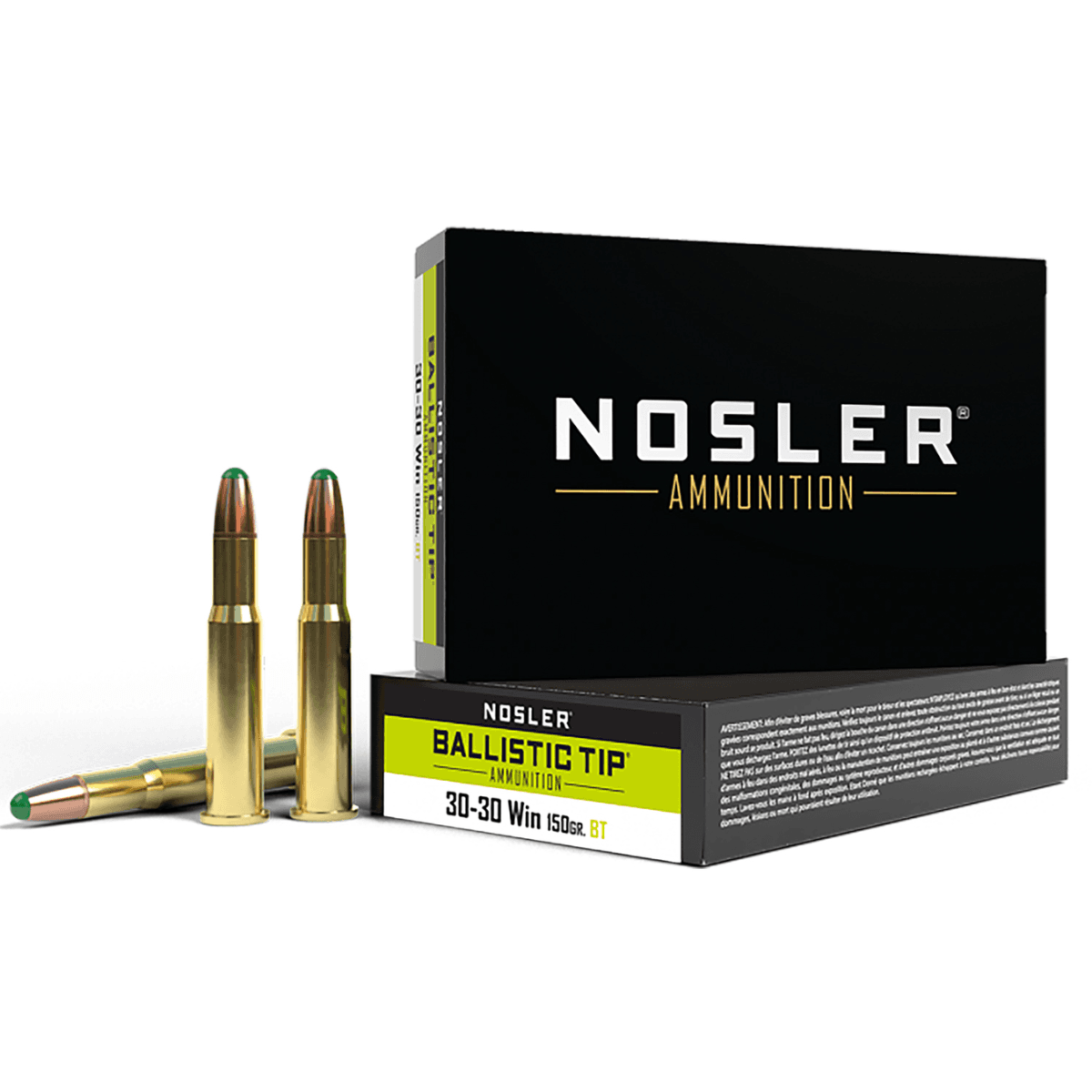 Nosler Ballistic Tip 30-30 Win 150 gr Round Nose - 40065 Nosler Ballistic Tip 30-30 Win 150 gr Round Nose - 40065