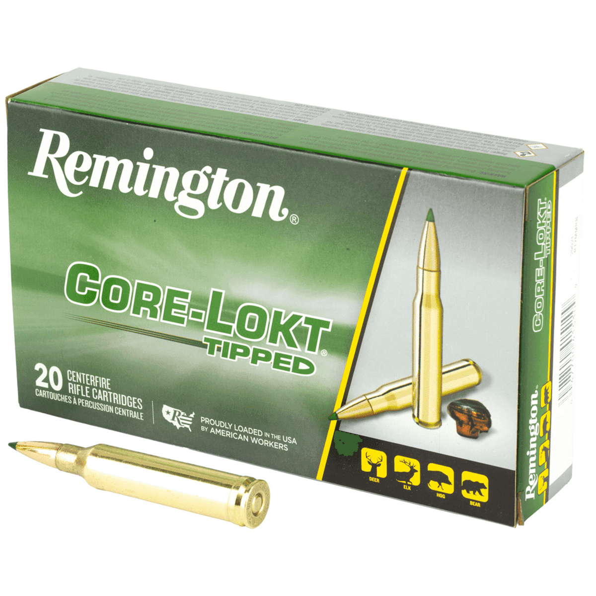 Remington Ammunition 29021 Core-Lokt Tipped 7mm Rem Mag 150 gr Core Lokt Tipped 20 Per Box Remington Ammunition 29021 Core-Lokt Tipped 7mm Rem Mag 150 gr Core Lokt Tipped 20 Per Box