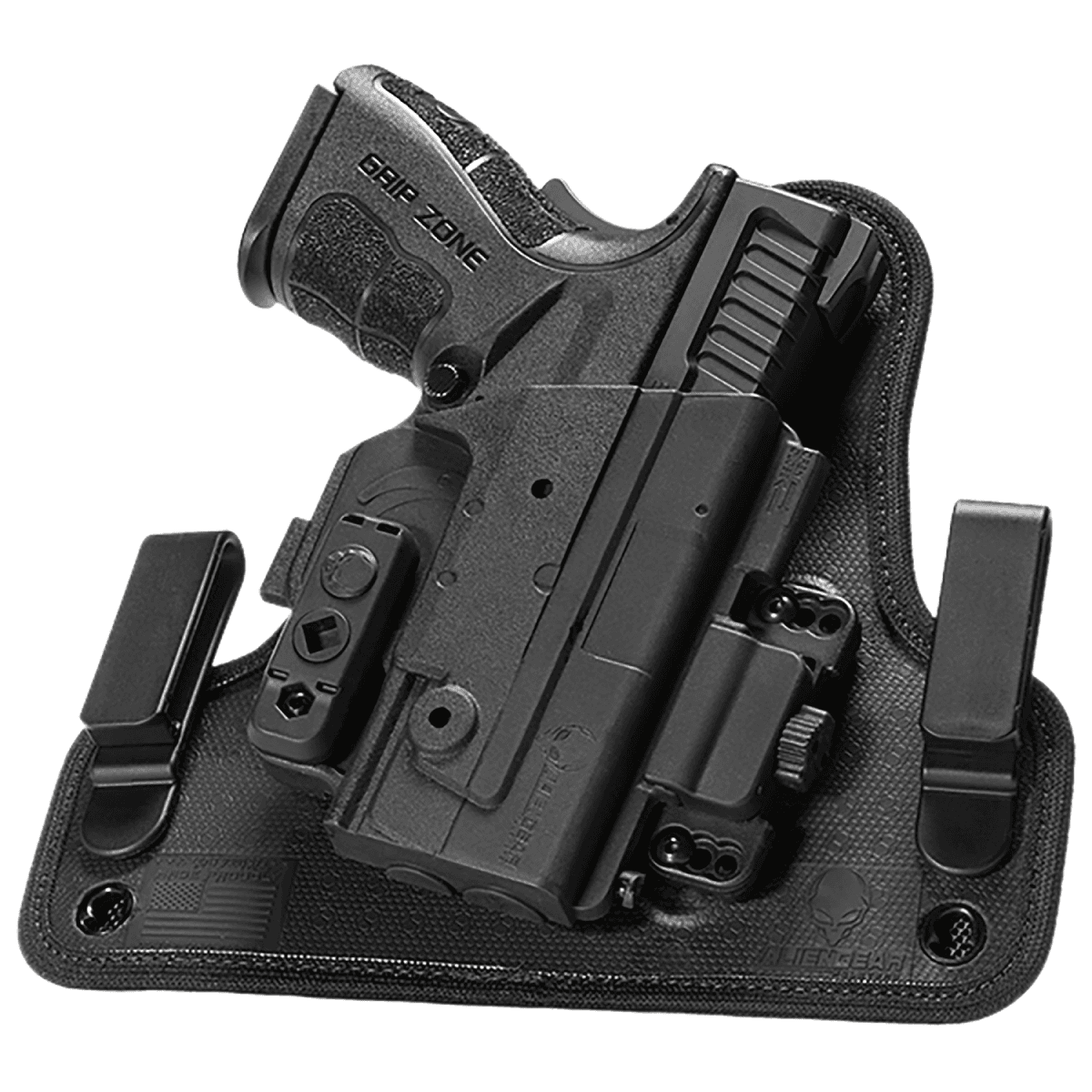 Alien Gear Shape Shift IWB Holster Black Polymer Belt Clip- 105261 Alien Gear Shape Shift IWB Holster Black Polymer Belt Clip- 105261