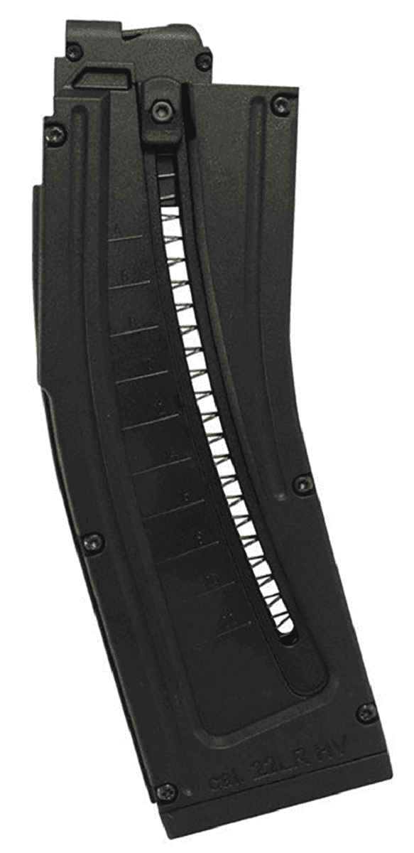 Mauser Rimfire M-15 10rd 22 LR Caliber Black Polymer Spare Magazine - 4150021 Mauser Rimfire M-15 10rd 22 LR Caliber Black Polymer Spare Magazine - 4150021