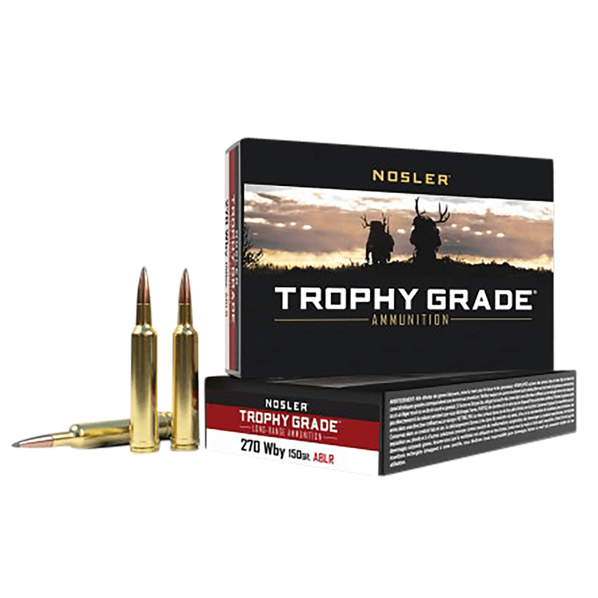 Nosler Trophy Grade Long-Range 270 Wthby Mag 150 gr Spitzer AccuBond Long Range - 60150 Nosler Trophy Grade Long-Range 270 Wthby Mag 150 gr Spitzer AccuBond Long Range - 60150