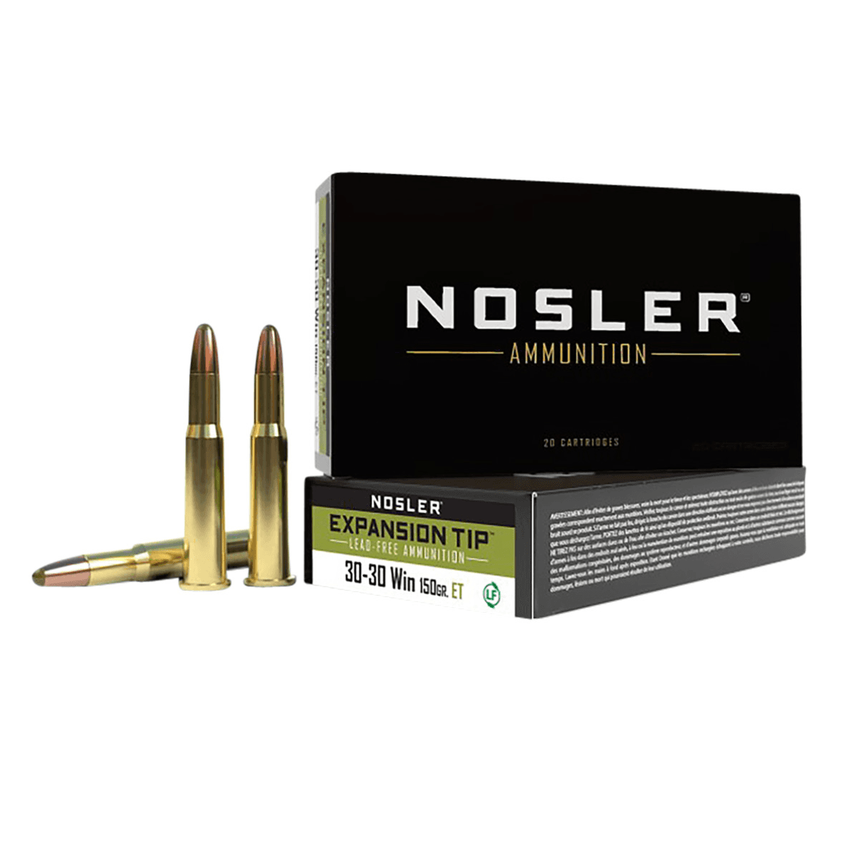 Nosler E-Tip 30-30 Win 150 gr Lead Free - 40670 Nosler E-Tip 30-30 Win 150 gr Lead Free - 40670