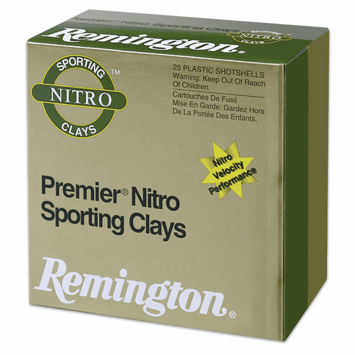 Remington Ammunition 28850 Premier Nitro Sporting Clay 12 Gauge 2.75" 1 oz 7.5 Shot 25 Per Box Remington Ammunition 28850 Premier Nitro Sporting Clay 12 Gauge 2.75" 1 oz 7.5 Shot 25 Per Box