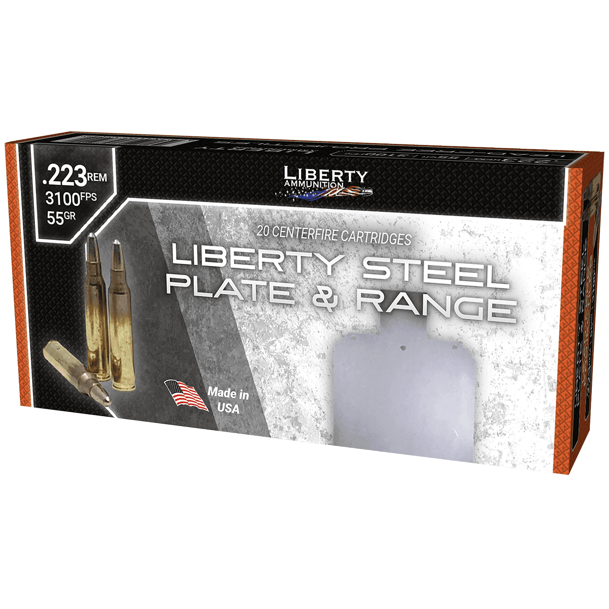 Liberty Ammunition LAR223070 223 Rem 55 gr 20 Per Box Liberty Ammunition LAR223070 223 Rem 55 gr 20 Per Box