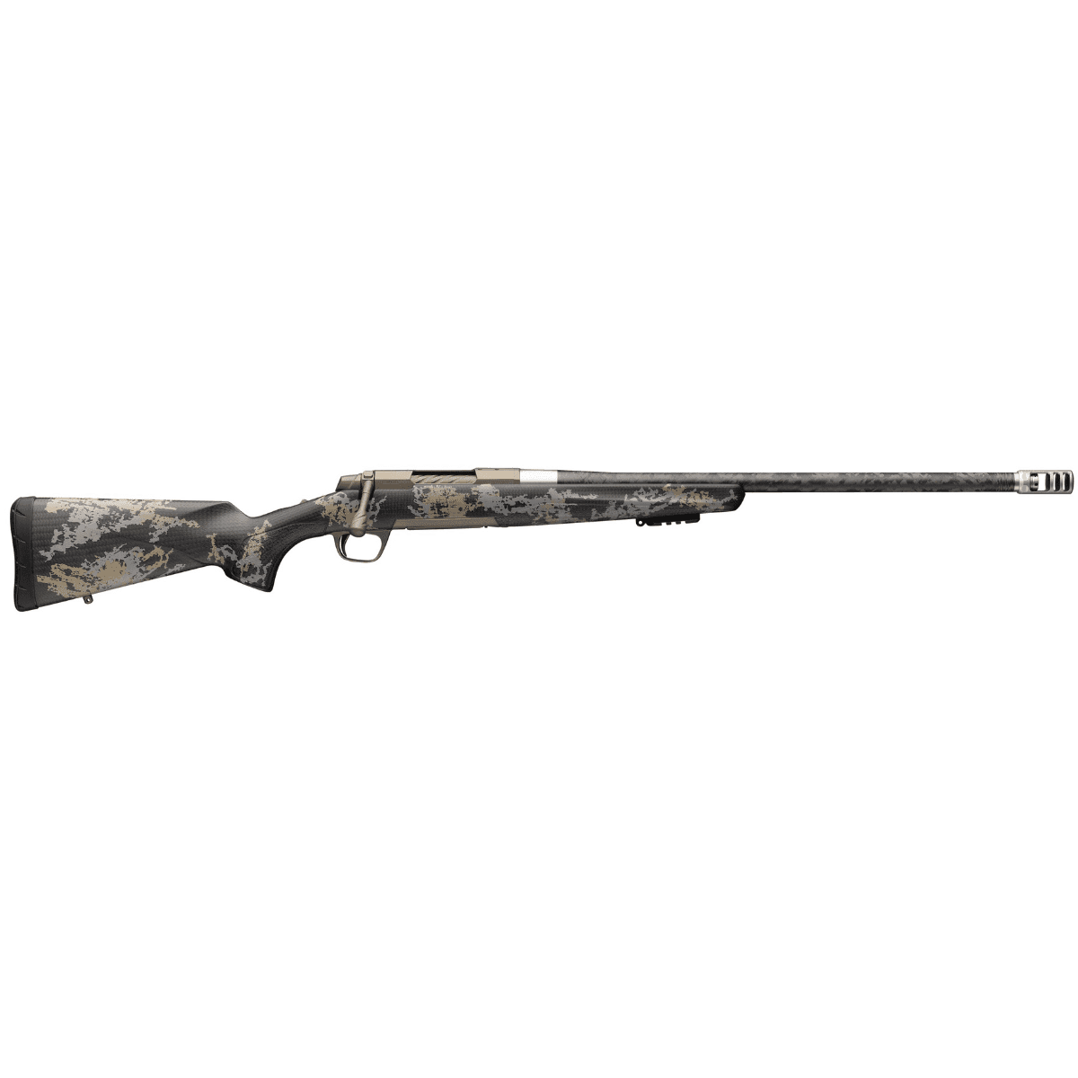 Browning X-Bolt 2 Mountain Pro Carbon Fiber 6.8 Western Rifle with 24" Smoked Bronze Sporter Threaded Barrel - 036015299 Browning X-Bolt 2 Mountain Pro Carbon Fiber 6.8 Western Rifle with 24" Smoked Bronze Sporter Threaded Barrel - 036015299