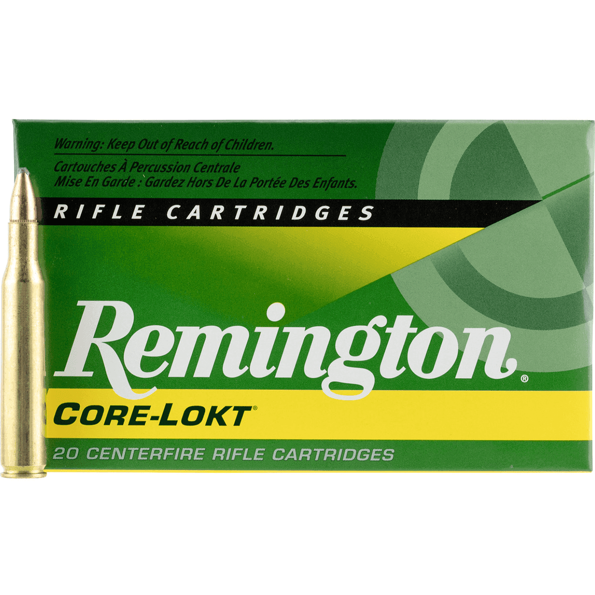 Remington Ammunition 21325 Core-Lokt 270 Win 100 gr Pointed Soft Point Core Lokt 20 Per Box Remington Ammunition 21325 Core-Lokt 270 Win 100 gr Pointed Soft Point Core Lokt 20 Per Box