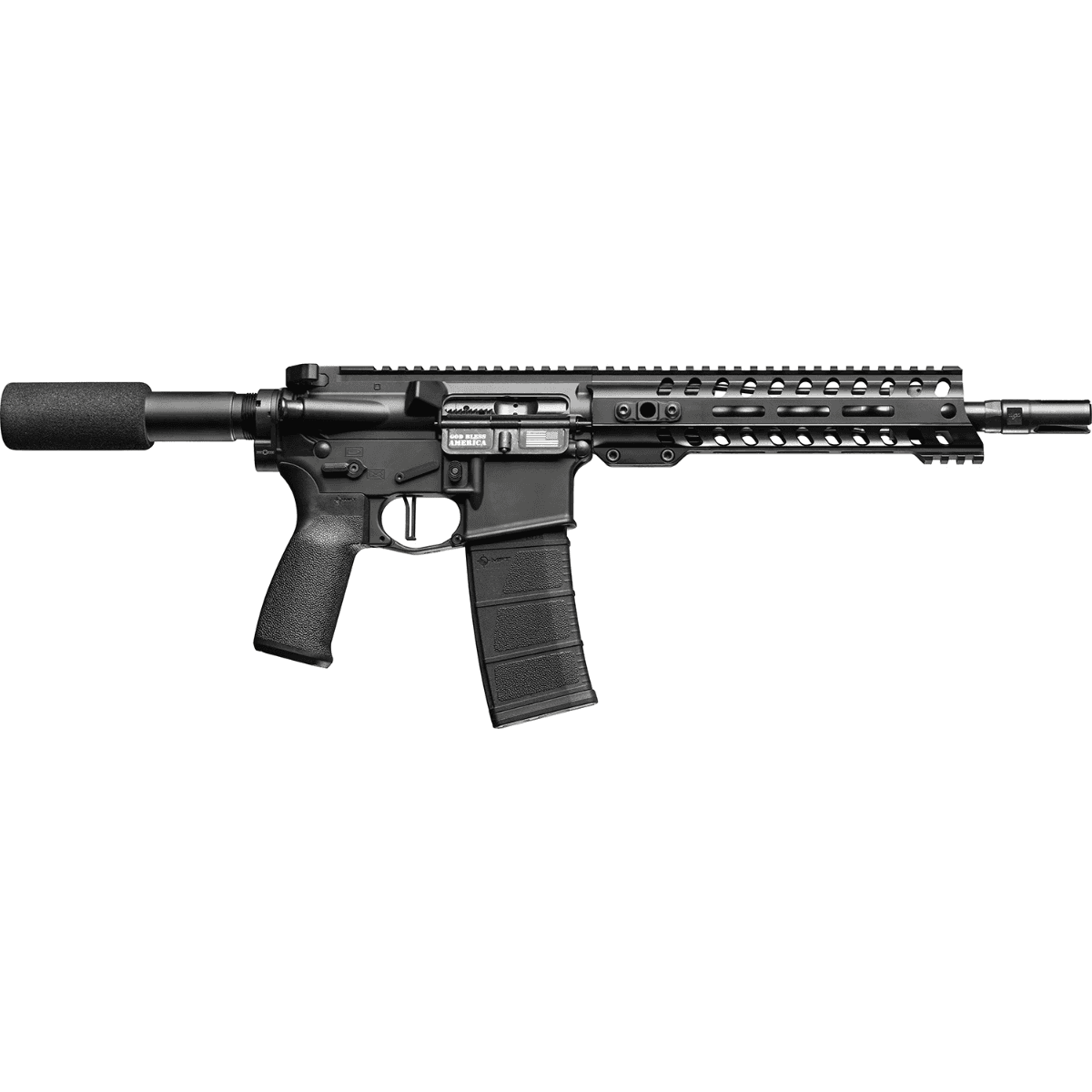 Patriot Ordnance Factory Minuteman Direct Impingement 5.56x45mm with 10.50" Nitride Treated Chrome Moly Barrel - 01801 Patriot Ordnance Factory Minuteman Direct Impingement 5.56x45mm with 10.50" Nitride Treated Chrome Moly Barrel - 01801