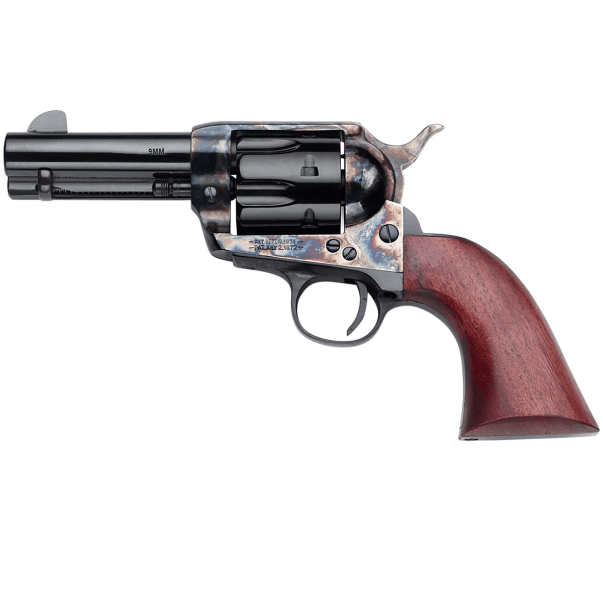 Pietta Great Western II Posse 9mm Luger with 3.50" Blued Octagon Barrel - HF9CHS312NM Pietta Great Western II Posse 9mm Luger with 3.50" Blued Octagon Barrel - HF9CHS312NM