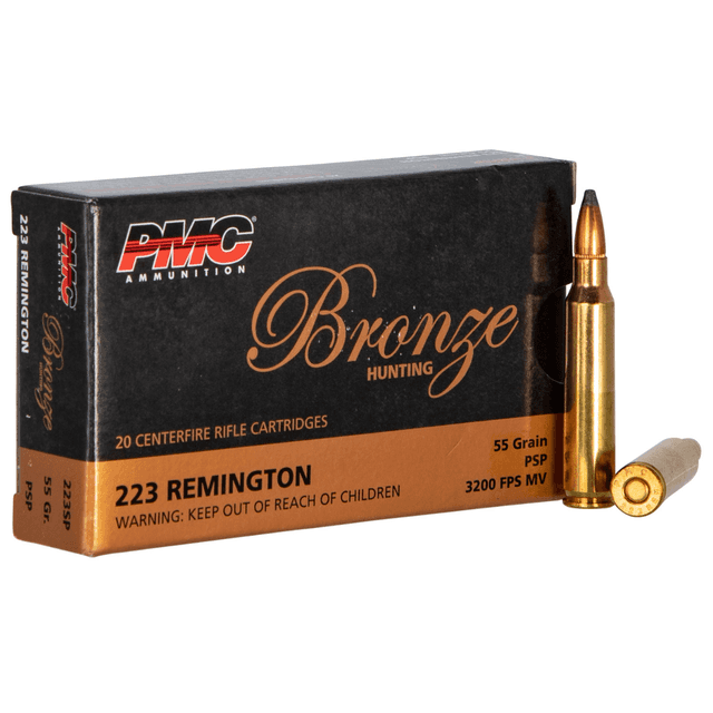PMC 223 Rem 55 gr Pointed Soft Point Ammunition - 223SP PMC 223 Rem 55 gr Pointed Soft Point Ammunition - 223SP