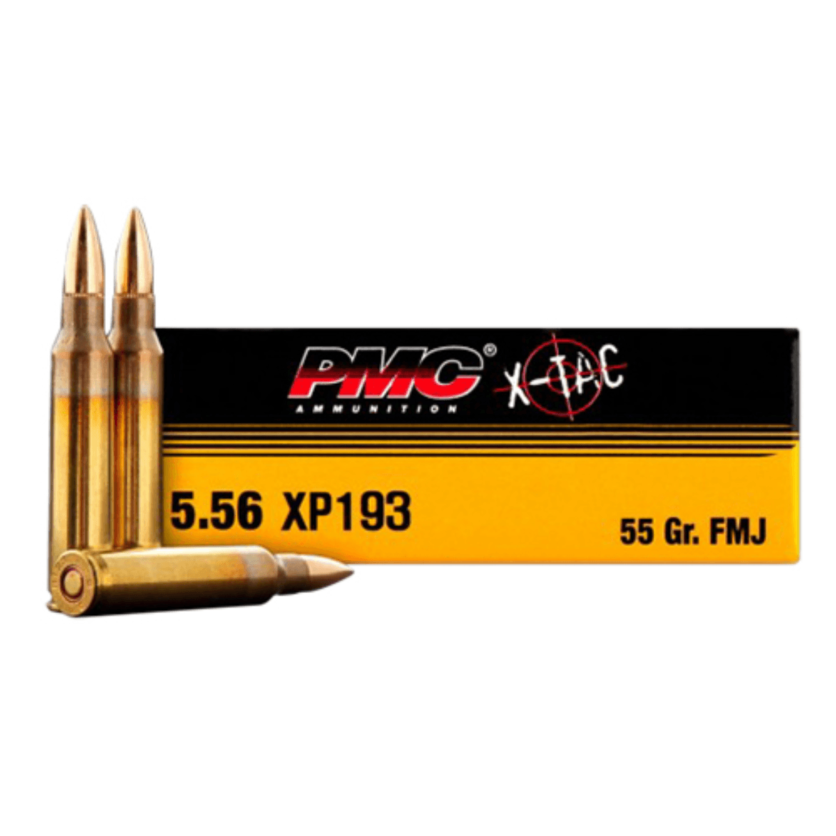 PMC X-Tac Battle Pack 5.56x45mm NATO 55 gr Full Metal Jacket Boat Tail Ammunition - 556XBP PMC X-Tac Battle Pack 5.56x45mm NATO 55 gr Full Metal Jacket Boat Tail Ammunition - 556XBP