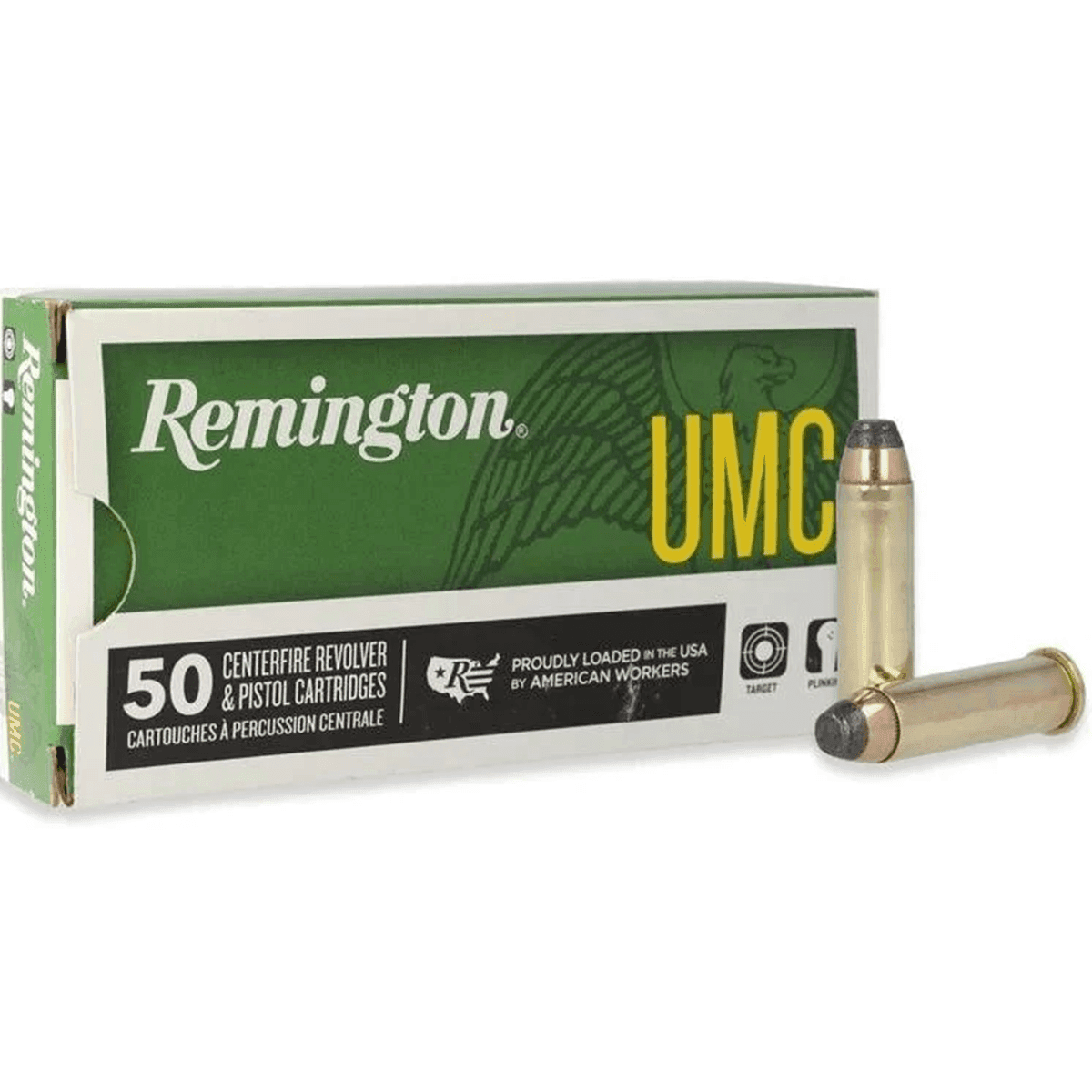 Remington Ammunition 23738 UMC 357 Mag 125 gr Jacketed Soft Point 50 Per Box Remington Ammunition 23738 UMC 357 Mag 125 gr Jacketed Soft Point 50 Per Box