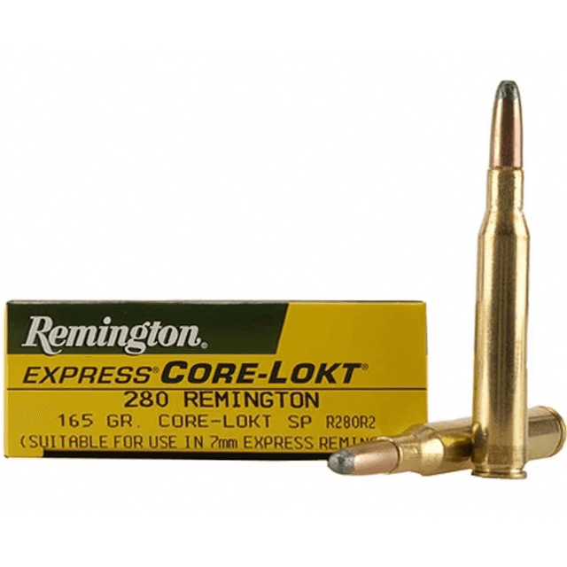 Remington Ammunition 28417 Core-Lokt 280 Rem 165 gr Soft Point Core Lokt 20 Per Box Remington Ammunition 28417 Core-Lokt 280 Rem 165 gr Soft Point Core Lokt 20 Per Box