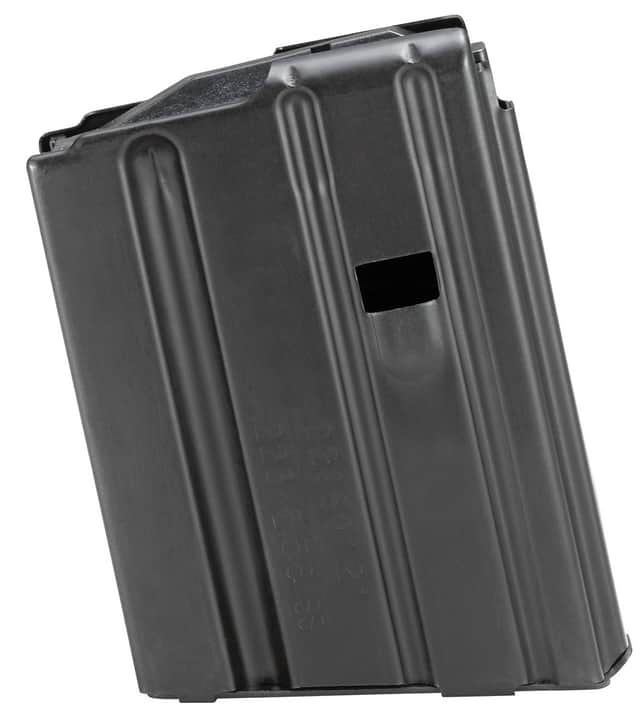 DuraMag SS 5rd 5.56x45mm Caliber NATO for AR-15 Black w/ Black Follower Detachable Magazine - 5X23041185CPD DuraMag SS 5rd 5.56x45mm Caliber NATO for AR-15 Black w/ Black Follower Detachable Magazine - 5X23041185CPD
