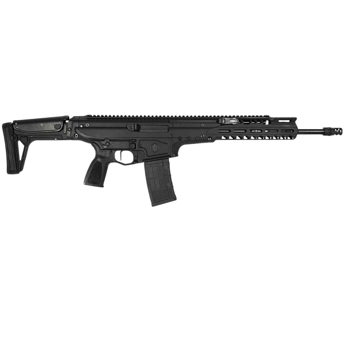Primary Weapons UXR Elite 300 Blackout Rifle with 14.50" Black Chrome Lined Barrel and Black Synthetic Folding Stock - U2E14RB111F Primary Weapons UXR Elite 300 Blackout Rifle with 14.50" Black Chrome Lined Barrel and Black Synthetic Folding Stock - U2E14RB111F