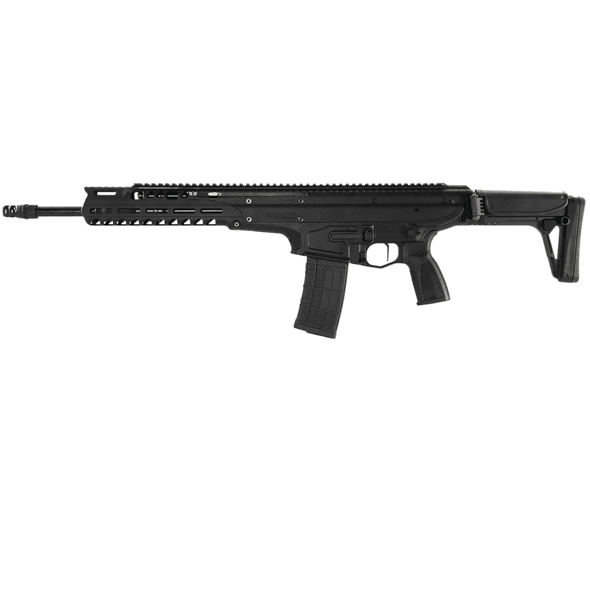 Primary Weapons UXR Elite 7.62x39mm Rifle with 16" Black Chrome Lined Barrel and Black Synthetic Folding Stock - U2E16RF111F Primary Weapons UXR Elite 7.62x39mm Rifle with 16" Black Chrome Lined Barrel and Black Synthetic Folding Stock - U2E16RF111F