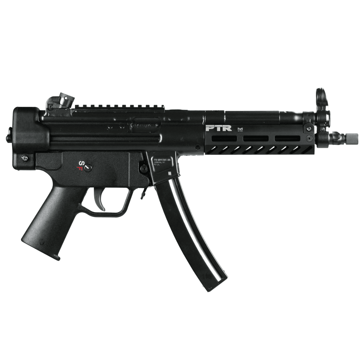 PTR 9CT Semi-Auto 9mm Luger Pistol with 8.86" Threaded Nitride Heat Treated Barrel and 4.5" Steel Picatinny Rail - 601 PTR 9CT Semi-Auto 9mm Luger Pistol with 8.86" Threaded Nitride Heat Treated Barrel and 4.5" Steel Picatinny Rail - 601