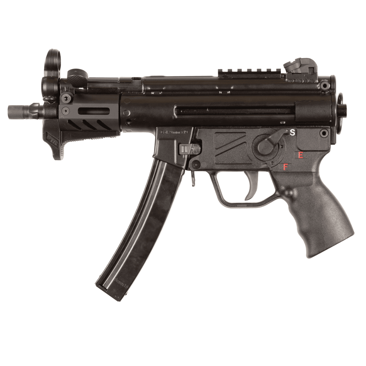 PTR 9KT Semi-Auto 9mm Luger Pistol with 5.16" Threaded Nitride Heat Treated Barrel and 2.55" Steel Picatinny Rail - 603 PTR 9KT Semi-Auto 9mm Luger Pistol with 5.16" Threaded Nitride Heat Treated Barrel and 2.55" Steel Picatinny Rail - 603