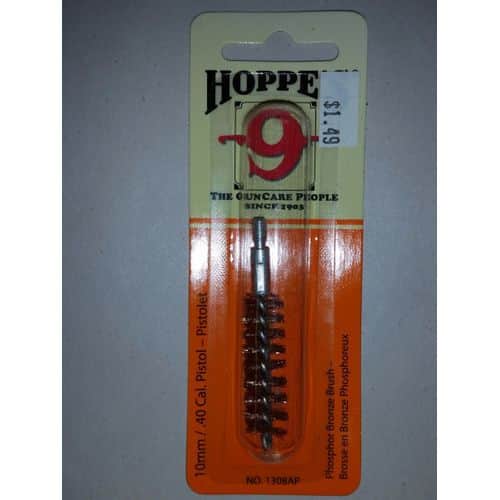 Hoppe's No. 9 Phosphor Bronze Brush 10mm Pistol 10 pack Hoppe's No. 9 Phosphor Bronze Brush 10mm Pistol 10 pack